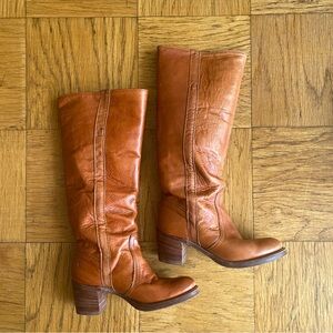 Vintage 1970’s Frye Black Label Brown Campus Boots